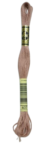 DMC Stranded Cotton 100g Cone 407 Desert Sand Med (Art 5214)