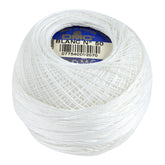 DMC Cordonnet Special Crochet Cotton No.50 White (BLANC) (20g Ball)