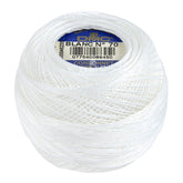 DMC Cordonnet Special Crochet Cotton No.70 White (WHITE) (20g Ball)