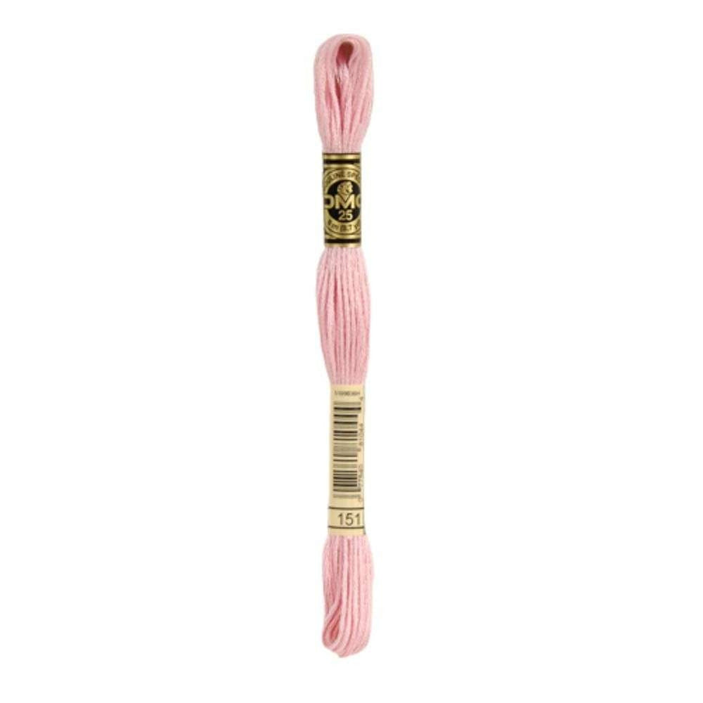 DMC 151 Very Light Dusty Rose Stranded Cotton Embroidery Floss