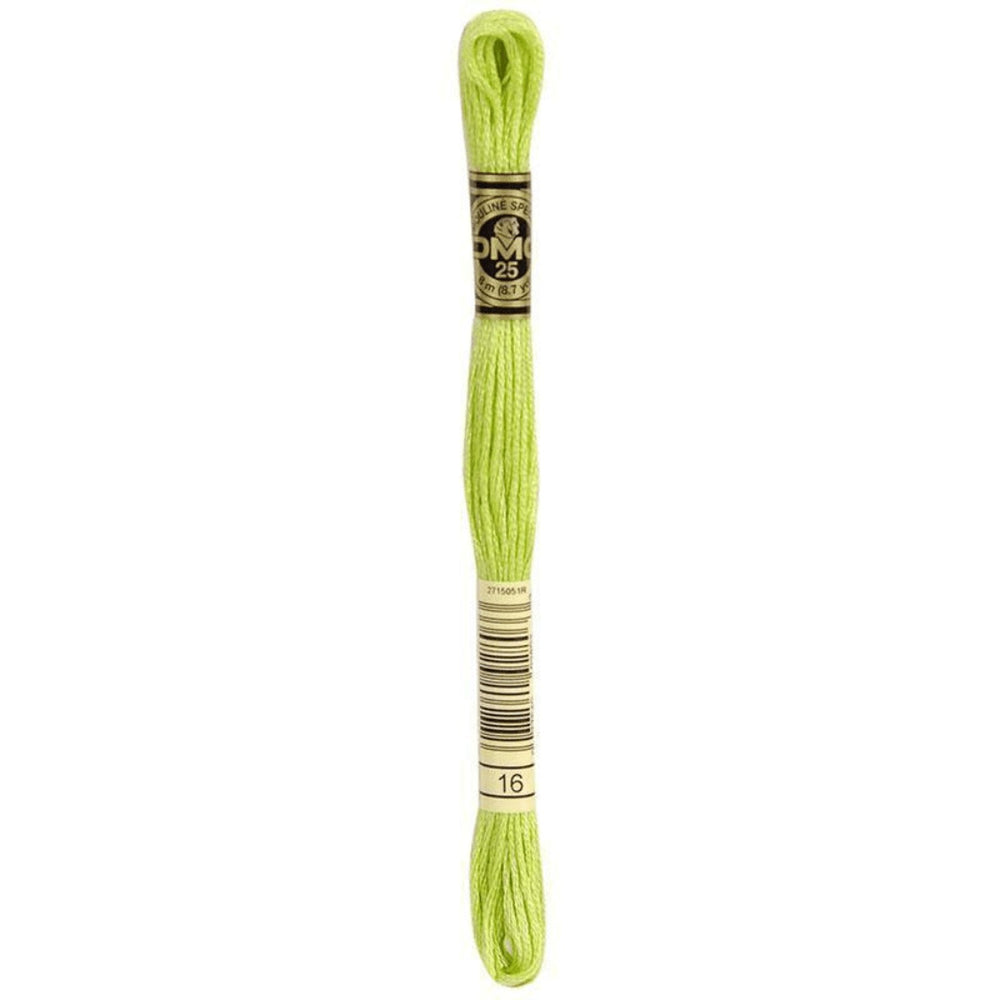 DMC 16 Green Glow Stranded Cotton Embroidery Floss