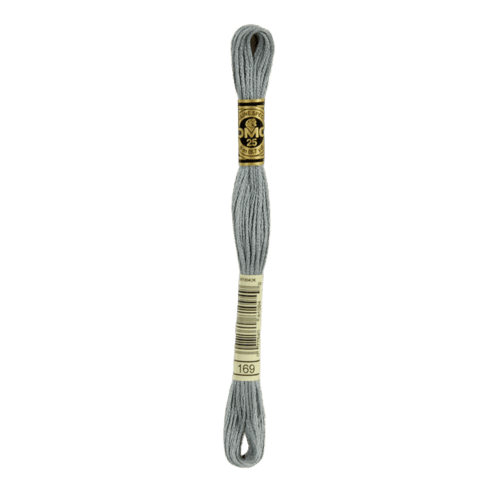 DMC 169 Light Pewter Stranded Cotton Embroidery Floss