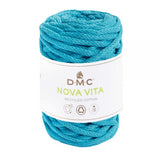 DMC Nova Vita 4mm Recycled Cotton Turquoise Blue (250g Ball)