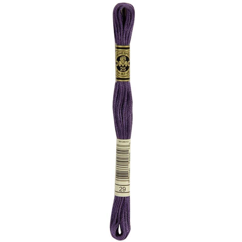DMC 29 Eggplant Stranded Cotton Embroidery Floss