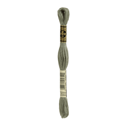 DMC 3022 Medium Brown Grey Stranded Cotton Embroidery Floss