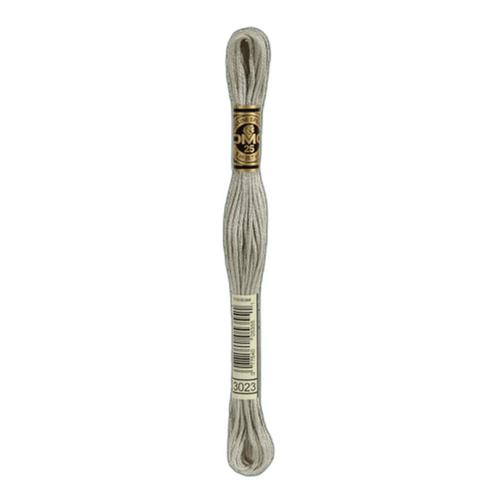 DMC 3023 Light Brown Grey Stranded Cotton Embroidery Floss