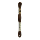DMC 3031 Very Dark Mocha Brown Stranded Cotton Embroidery Floss