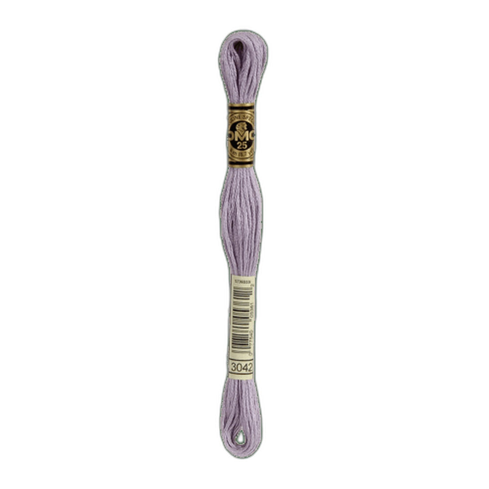 DMC 3042 Light Antique Violet Stranded Cotton Embroidery Floss