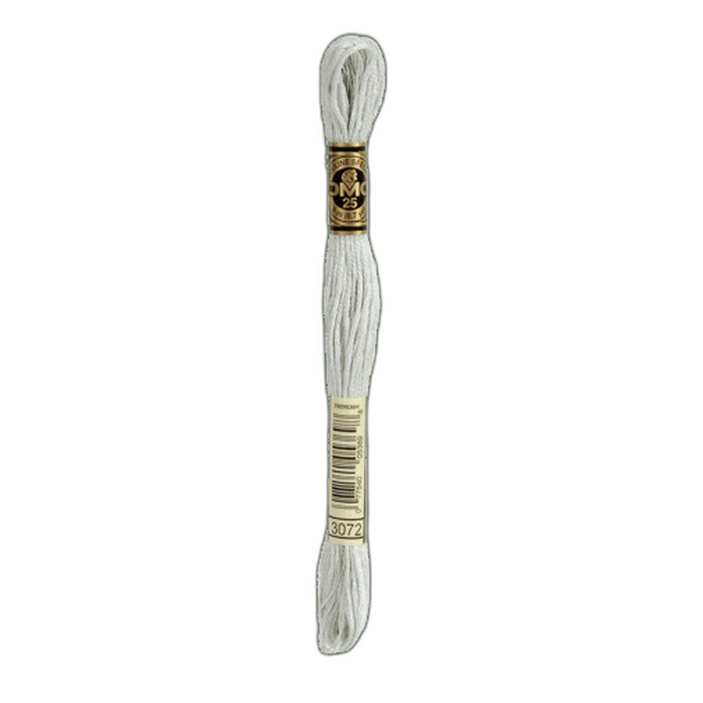 DMC 3072 Very Light Beaver Grey Stranded Cotton Embroidery Floss