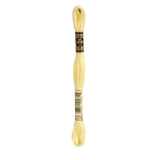 DMC 3078 Very Light Golden Yellow Stranded Cotton Embroidery Floss