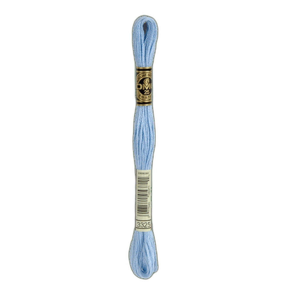 DMC 3325 Light Baby Blue Stranded Cotton Embroidery Floss