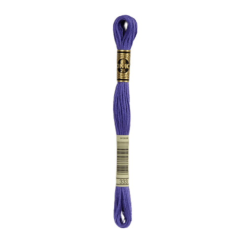 DMC 333 Very Dark Blue/Violet Stranded Cotton Embroidery Floss