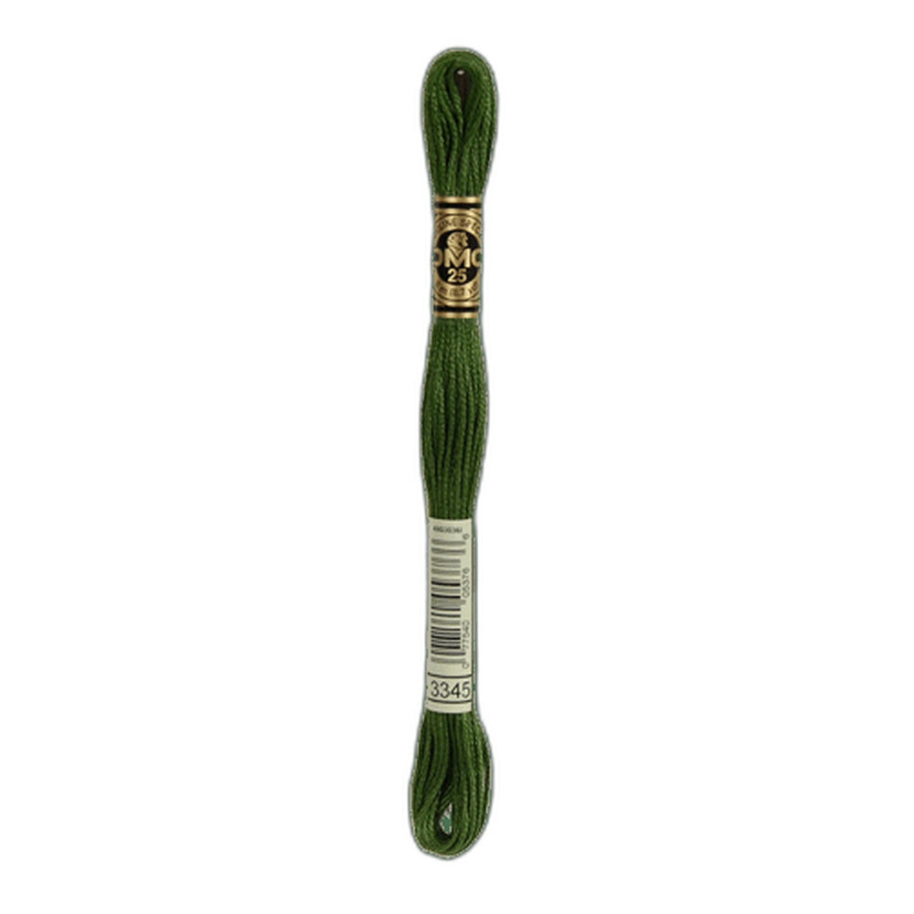 DMC 3345 Dark Hunter Green Stranded Cotton Embroidery Floss