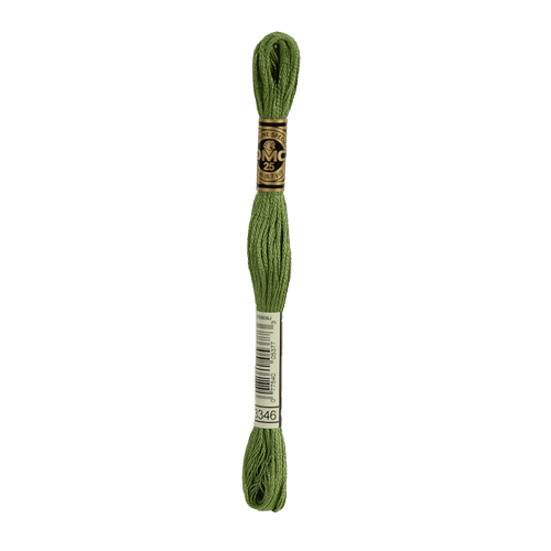 DMC 3346 Hunter Green Stranded Cotton Embroidery Floss