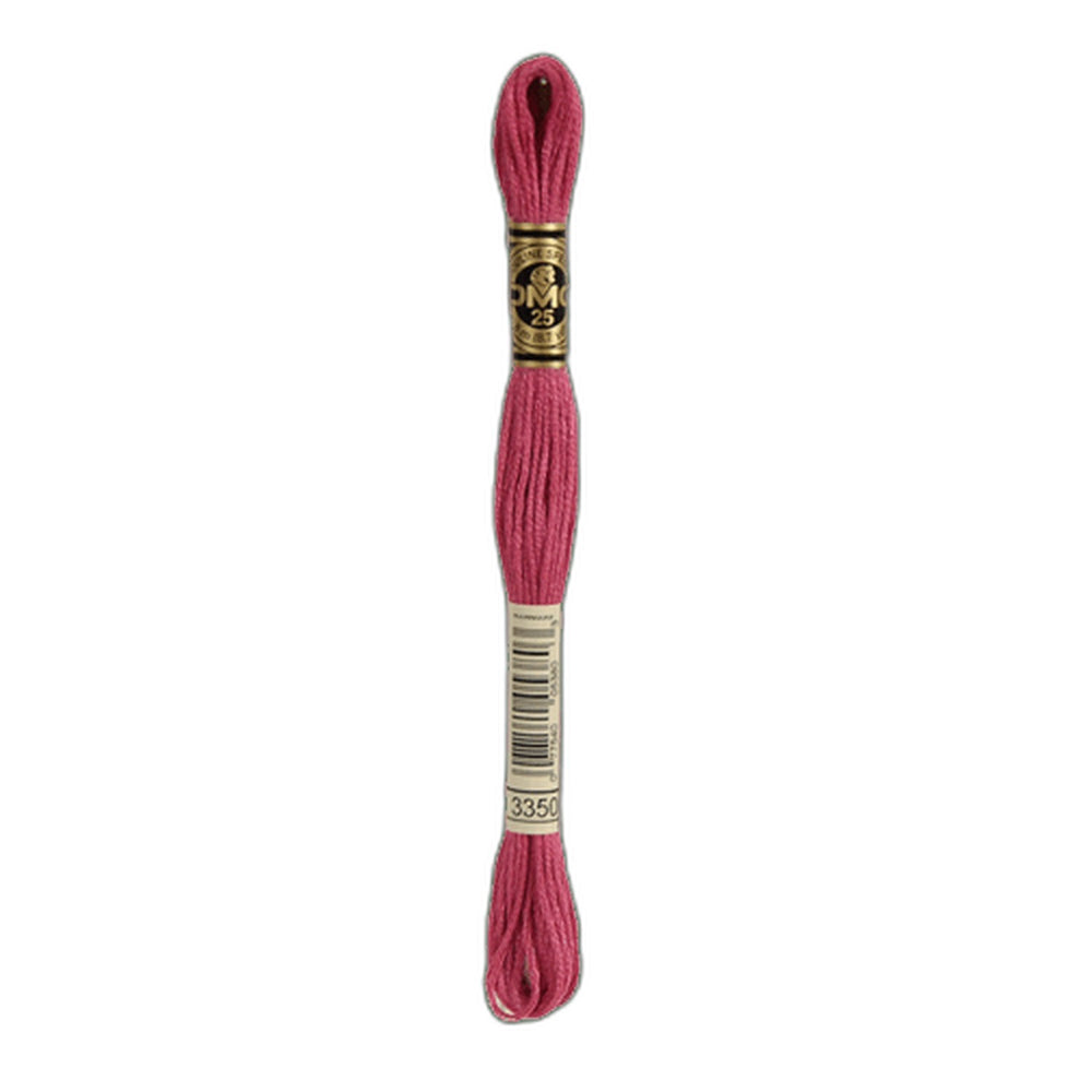 DMC 3350 Ultra Dark Dusty Rose Stranded Cotton Embroidery Floss
