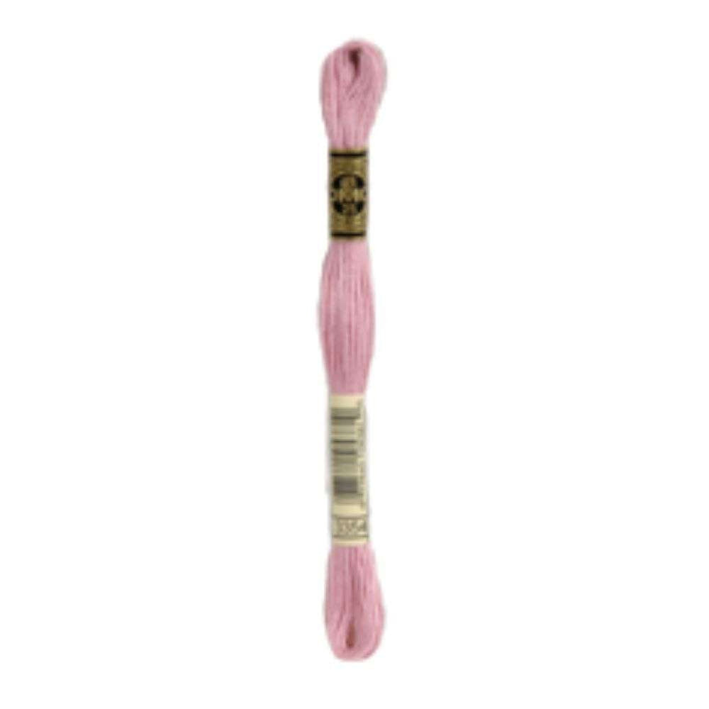 DMC 3354 Light Dusty Rose Stranded Cotton Embroidery Floss