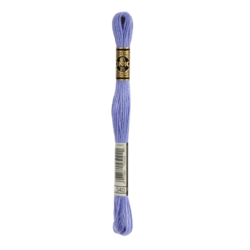 DMC 340 Medium Blue Violet Stranded Cotton Embroidery Floss