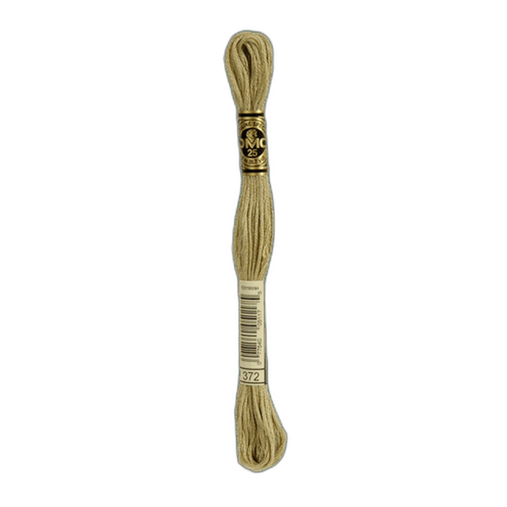 DMC 372 Light Mustard Stranded Cotton Embroidery Floss