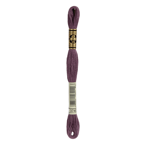 DMC 3740 Dark Antique Violet Stranded Cotton Embroidery Floss