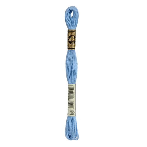 DMC 3755 Baby Blue Stranded Cotton Embroidery Floss