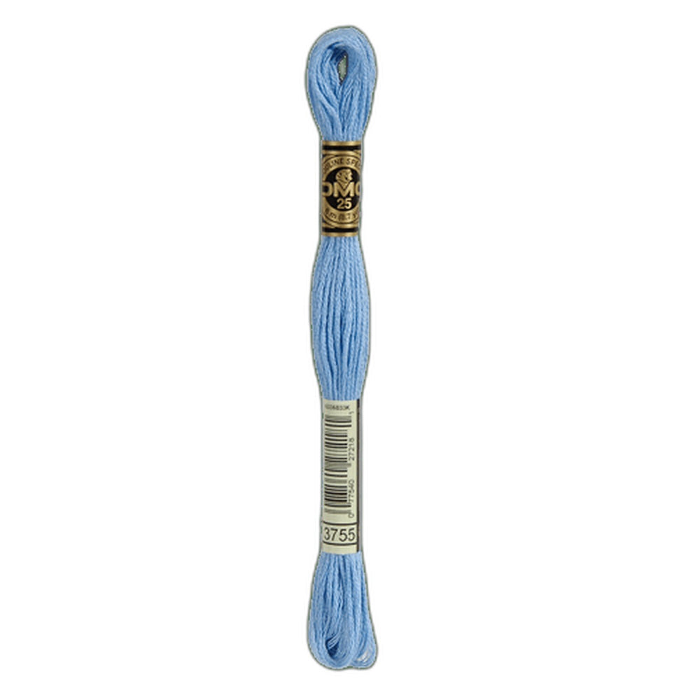 DMC 3755 Baby Blue Stranded Cotton Embroidery Floss