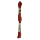 DMC 3777 Very Dark Terra Cotta Stranded Cotton Embroidery Floss