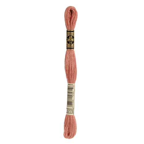 DMC 3778 Light Terra Cotta Stranded Cotton Embroidery Floss