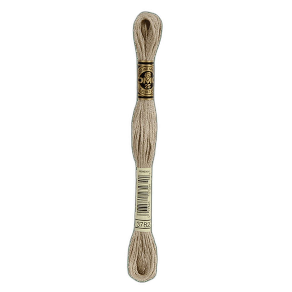DMC 3782 Light Mocha Brown Stranded Cotton Embroidery Floss