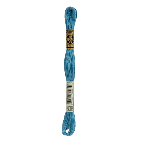 DMC 3810 Dark Turquoise Stranded Cotton Embroidery Floss