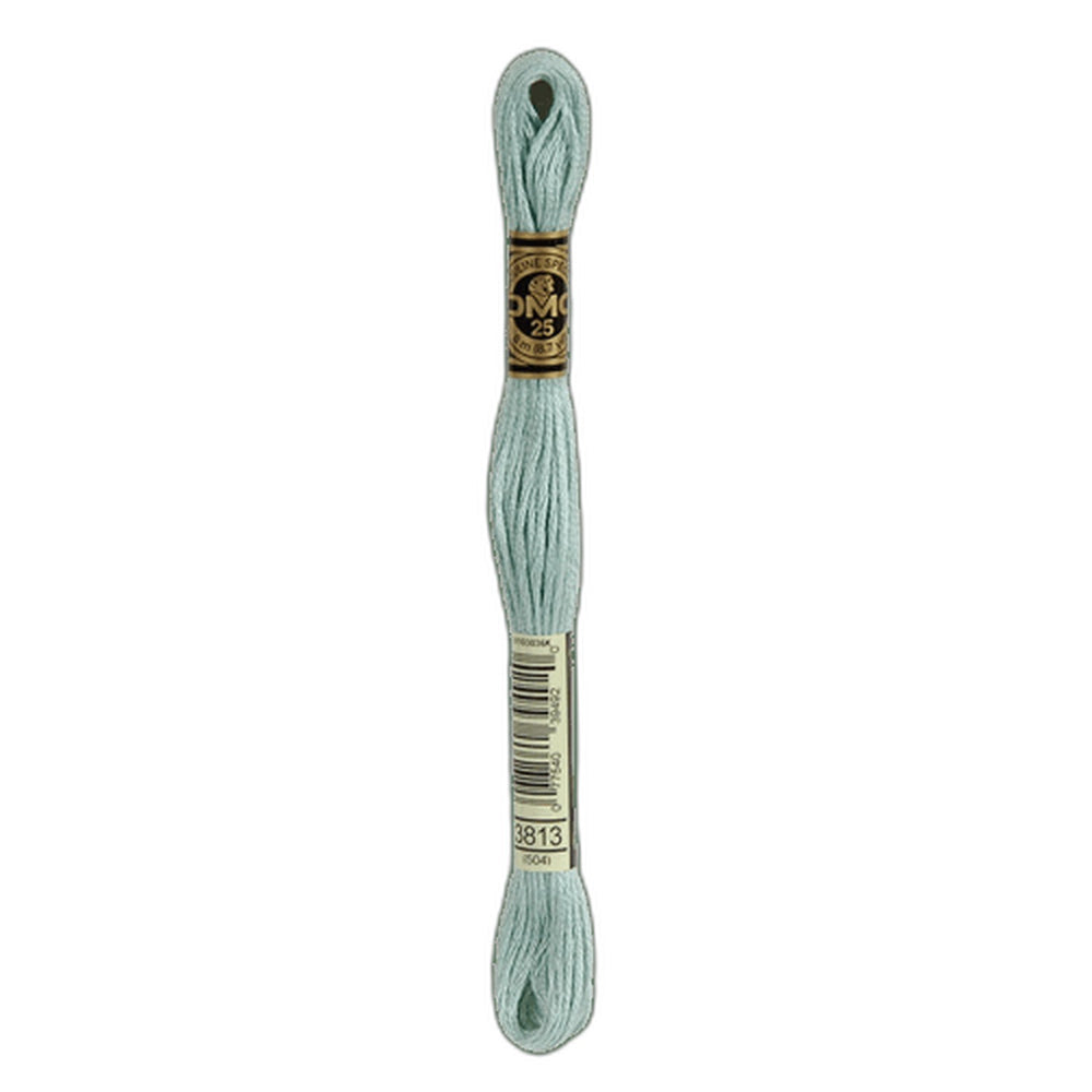 DMC 3813 Light Blue Green Stranded Cotton Embroidery Floss