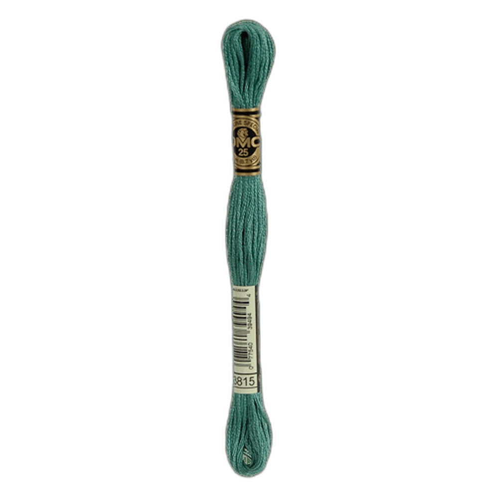 DMC 3815 Dark Celadon Green Stranded Cotton Embroidery Floss