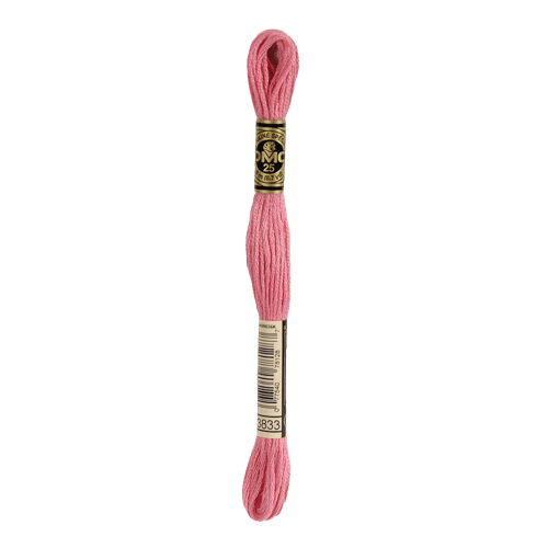 DMC 3833 Light Raspberry Stranded Cotton Embroidery Floss