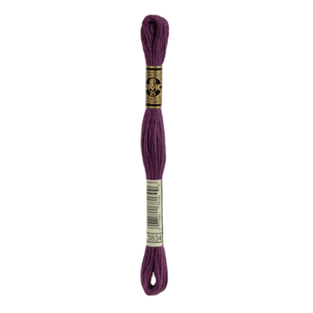DMC 3834 Dark Grape Stranded Cotton Embroidery Floss