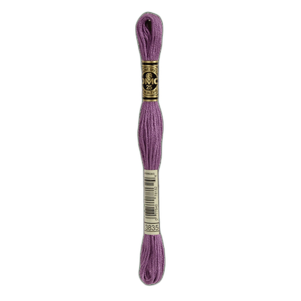 DMC 3835 Medium Grape Stranded Cotton Embroidery Floss