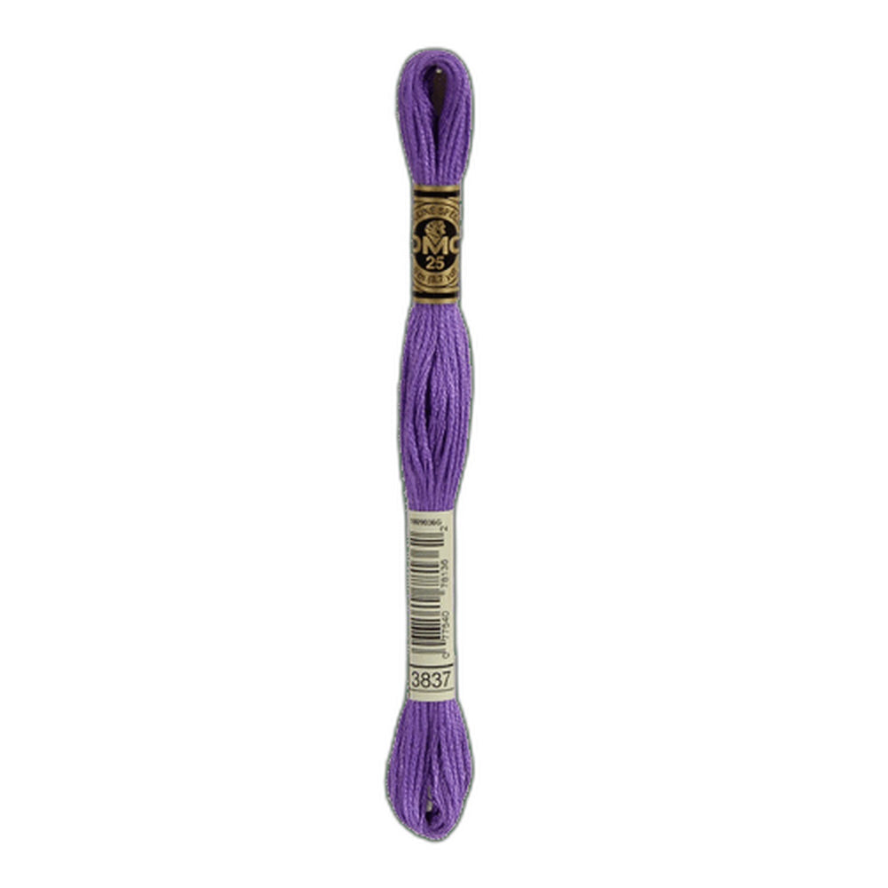 DMC 3837 Ultra Dark Lavender Stranded Cotton Embroidery Floss