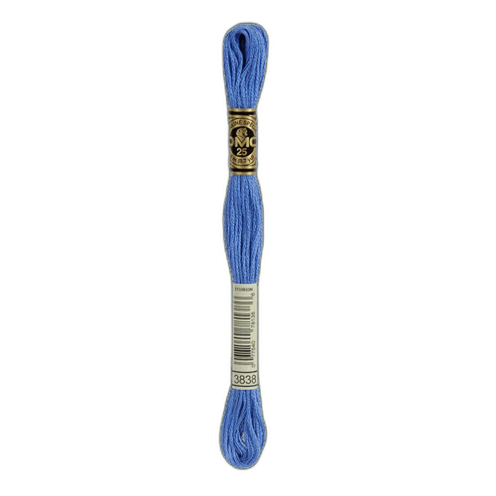 DMC 3838 Dark Lavender Blue Stranded Cotton Embroidery Floss