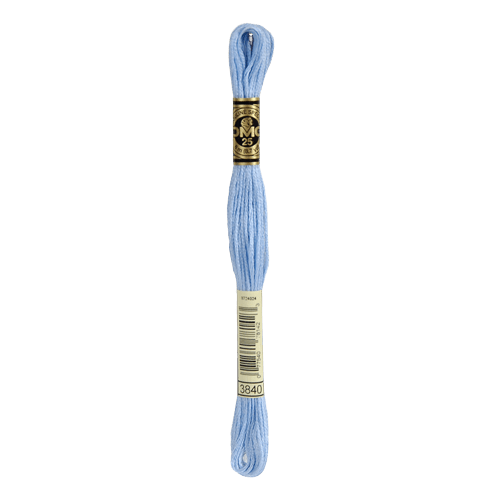 DMC 3840 Light Lavender Blue Stranded Cotton Embroidery Floss