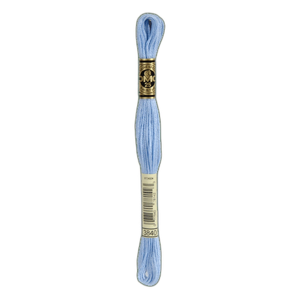 DMC 3840 Light Lavender Blue Stranded Cotton Embroidery Floss