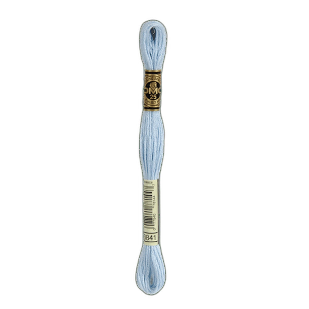 DMC 3841 Pale Baby Blue Stranded Cotton Embroidery Floss