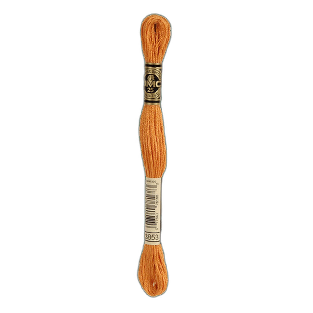 DMC 3853 Dark Autumn Gold Stranded Cotton Embroidery Floss