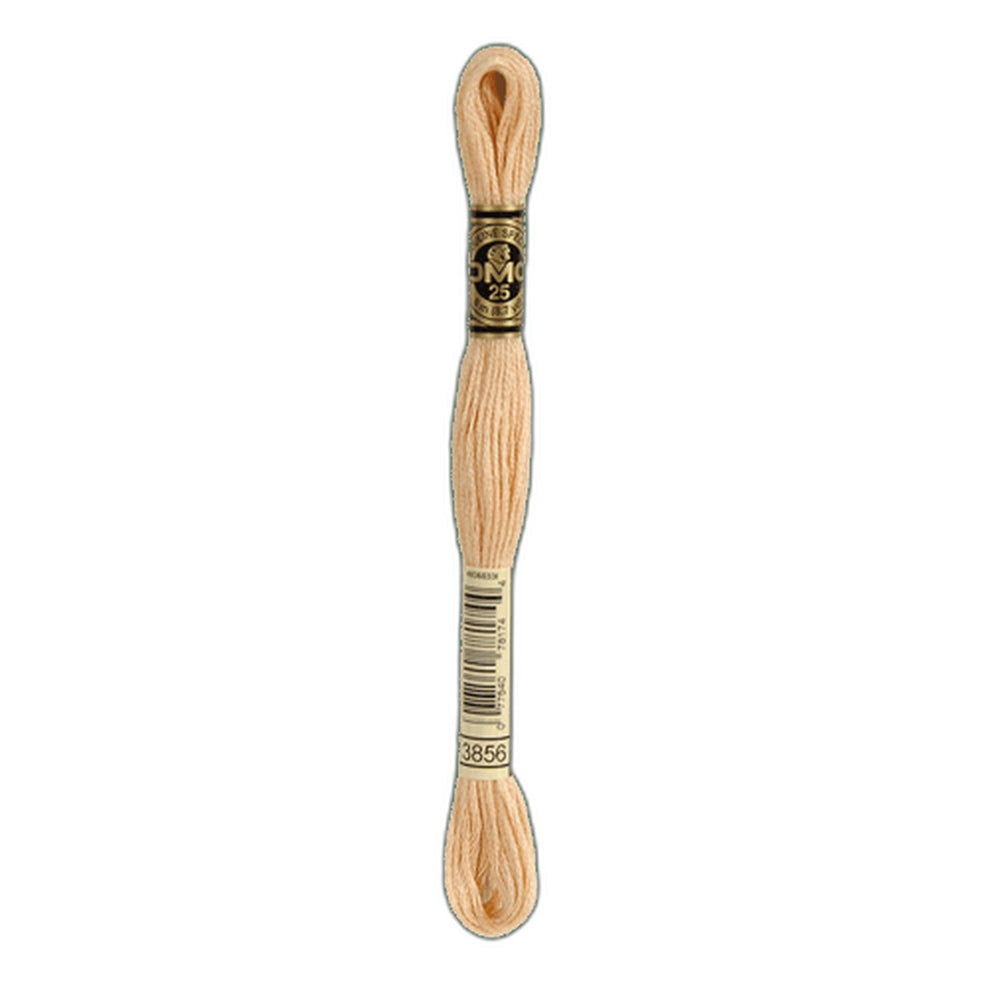 DMC 3856 Ultra Very Light Mahogany Stranded Cotton Embroidery Floss