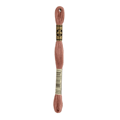 DMC 3859 Light Rosewood Stranded Cotton Embroidery Floss