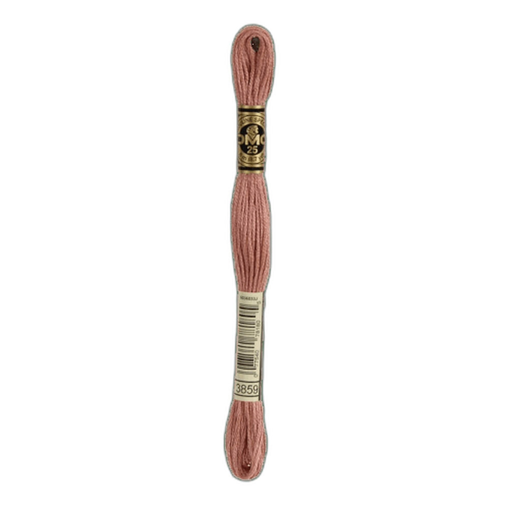 DMC 3859 Light Rosewood Stranded Cotton Embroidery Floss