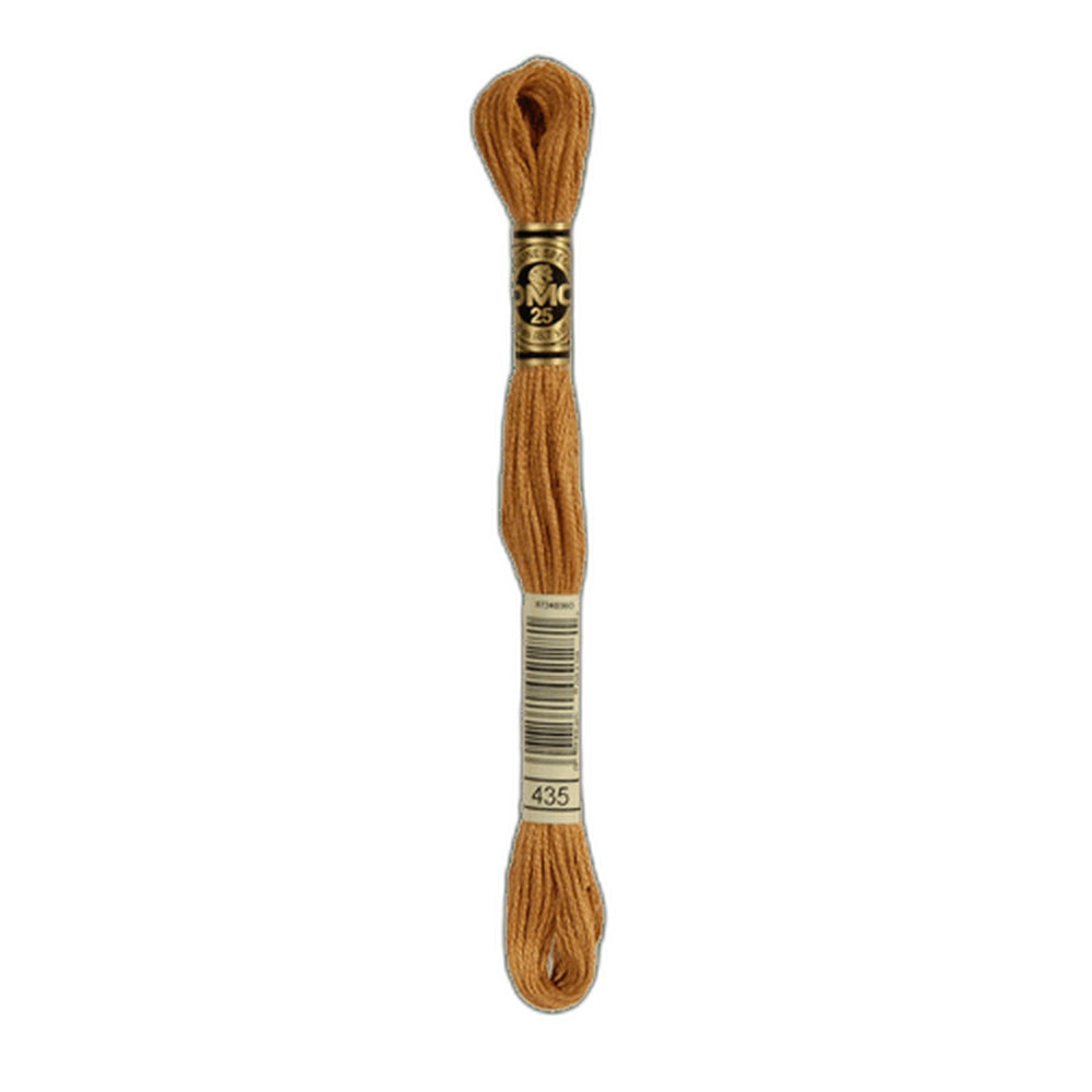 DMC 435 Very Light Brown Stranded Cotton Embroidery Floss