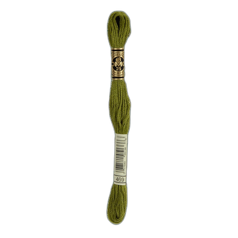DMC 469 Avocado Green Stranded Cotton Embroidery Floss