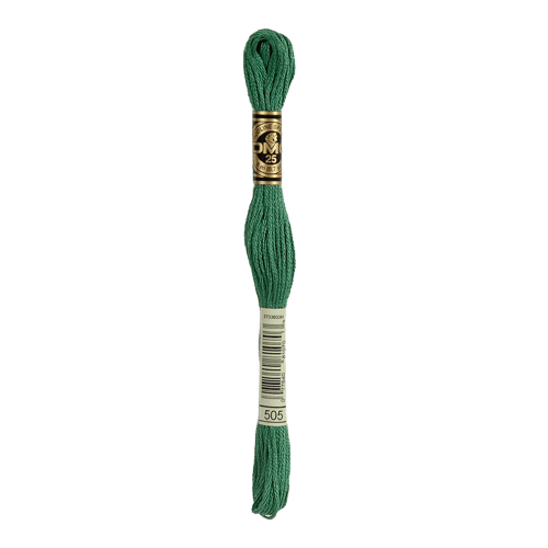 DMC 505 Jade Green Stranded Cotton Embroidery Floss