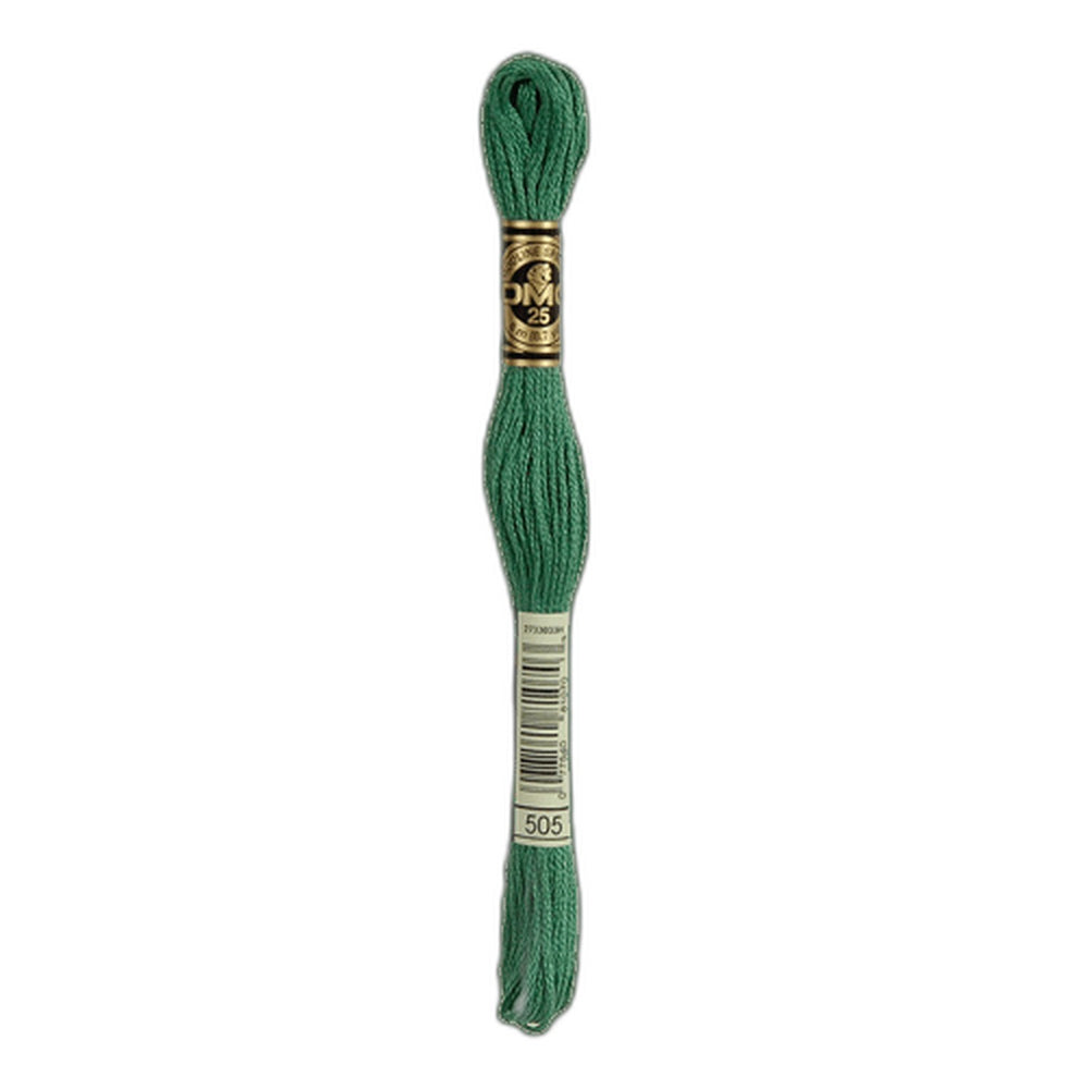 DMC 505 Jade Green Stranded Cotton Embroidery Floss