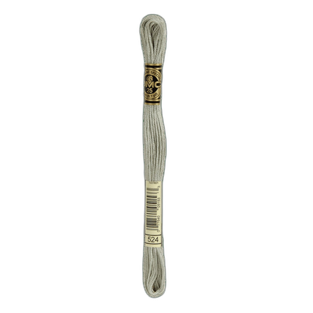 DMC 524 Very Light Fern Green Stranded Cotton Embroidery Floss