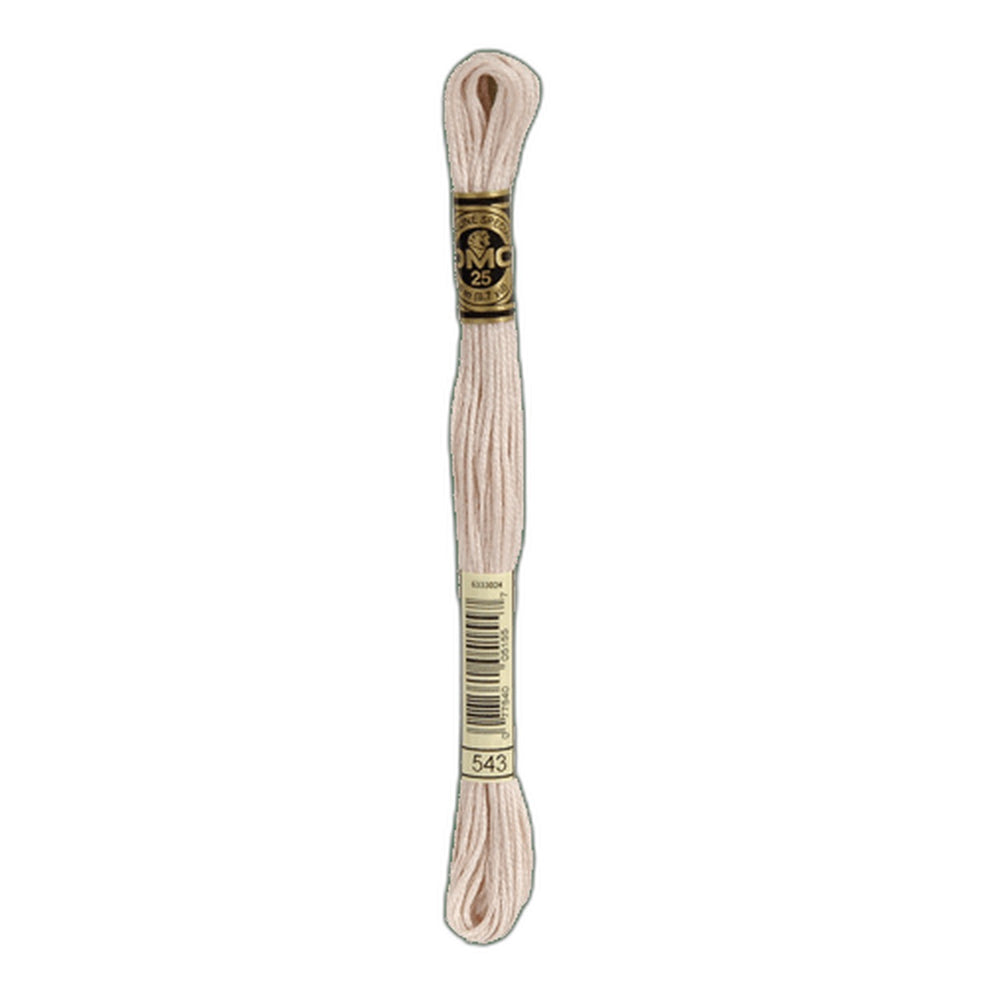 DMC 543 Ultra Very Light Beige Brown Stranded Cotton Embroidery Floss