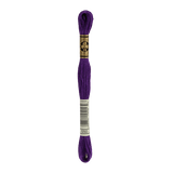 DMC 550 Very Dark Violet Stranded Cotton Embroidery Floss